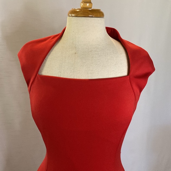 Ted Baker London Size 2 bodycon red dress - Picture 2 of 6